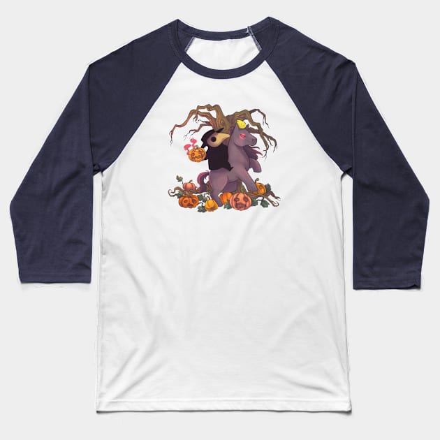 Plague Doctor XLV Baseball T-Shirt by Frankiesbugs